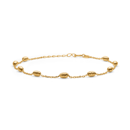 Honey armbånd i 8 karat guld