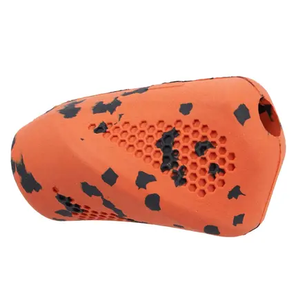 Non-stop Dogwear Dog Throw Toy set fra siden i orange og sort