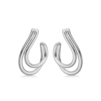 MIRA silver earrings | Danish design by Mads Z