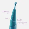 Zumio High Frequency roterende klitorisstimulator i lilla med ultrafin SpiroTip og 8 hastigheder
