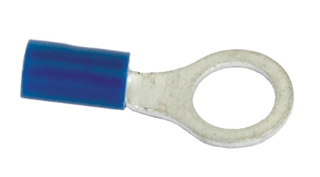 Cable lug 8.4 mm eye - 20 pcs. - Blue