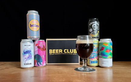 6 blandede øl uden IPA'er (abonnement)