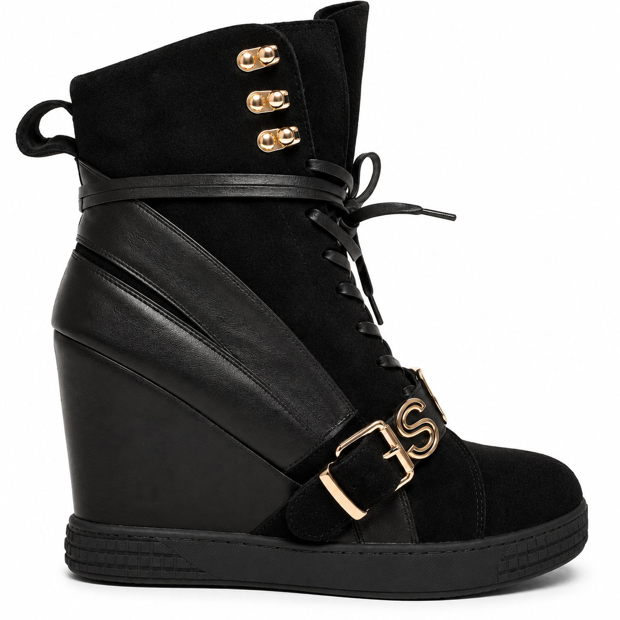 Noira Luxe Wedge Boot - 37