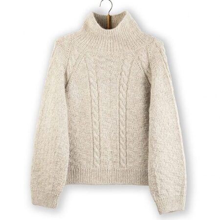 aegyoknit gerda sweater isager archives hel model spinni silk mohair isager garn