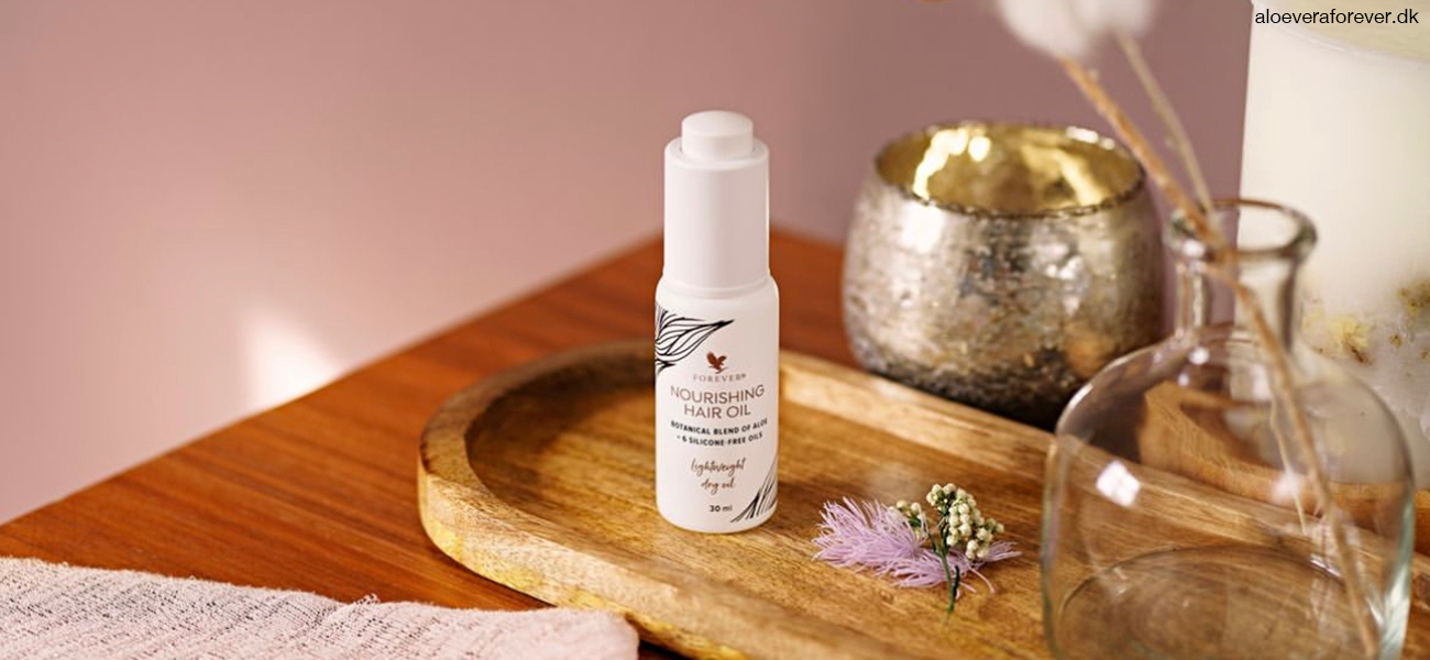 Nourishing Hair Oil hårolie mod krus og spaltet hår