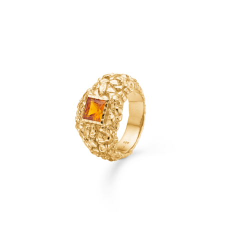 Untamed ring in gold-plated silver | Studio Z