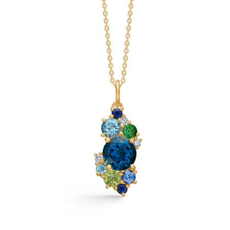 FOUR SEASONS WINTER pendant in 14 karat gold | Danish design by Mads Z