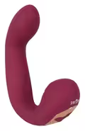 Javida Thumping & Shaking Rabbit Vibrator – luksus dobbel vibrator i silikone med 3 motorer og turboknap