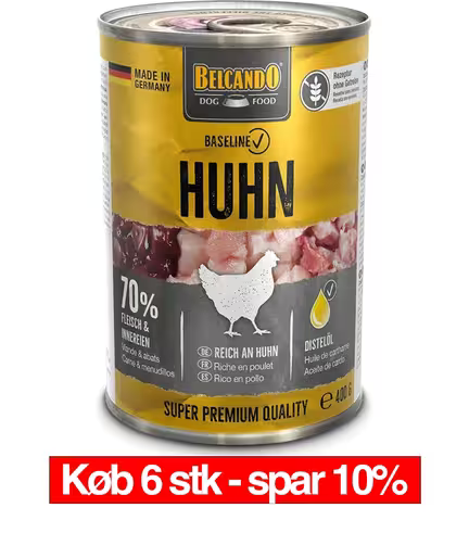 Belcando Kylling Vådfoder 400g – Kornfri Dåsemad til Hunde