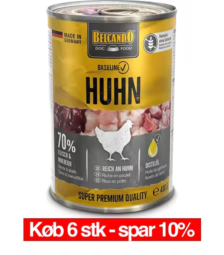 Belcando Kylling Vådfoder 400g – Kornfri Dåsemad til Hunde