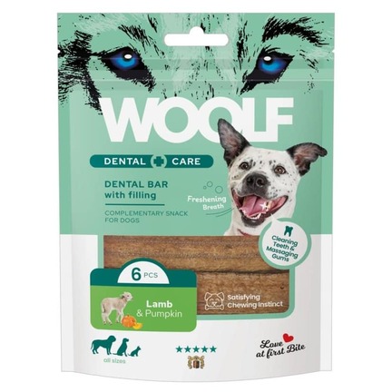 WOOLF Dental care lamb and pumpkin bar