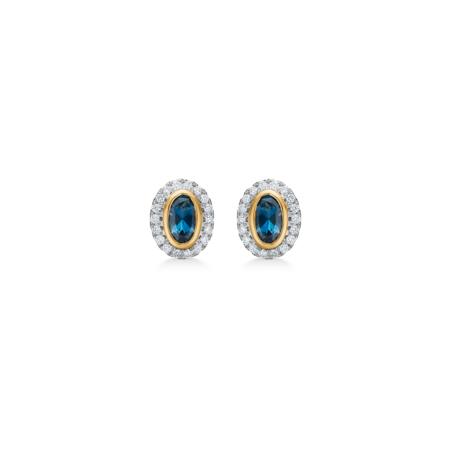 Victorian Secret earrings in 14-carat gold