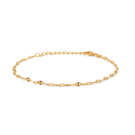 Aurelia armbånd udført i 925 sterling sølv belagt med 18 karat guld.