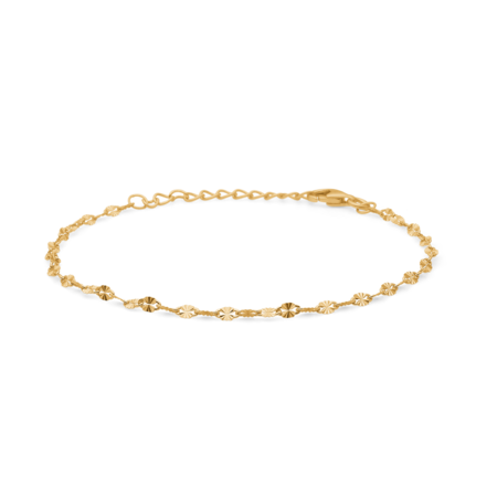 Aurelia armbånd udført i 925 sterling sølv belagt med 18 karat guld.