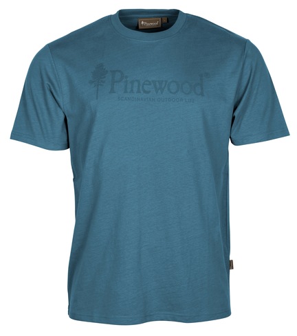 Pinewood® Outdoor Life T-shirt Azur Blue