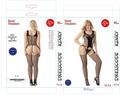 Body Pleasure TL72 sort net bodystocking med cut-out – one size