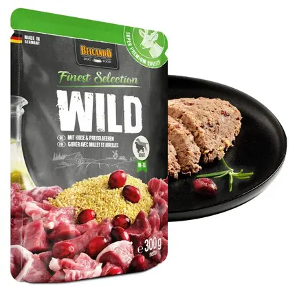 Belcando Vension with millet & lingonberries