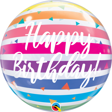 Fødselsdags bubble ballon