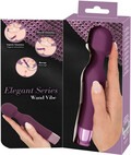 Elegant Series Wand Vibe – kraftfuld, genopladelig vibrator i blød silikone med flere vibrationsfunktioner