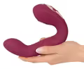Javida Thumping & Shaking Rabbit Vibrator – luksus dobbel vibrator i silikone med 3 motorer og turboknap