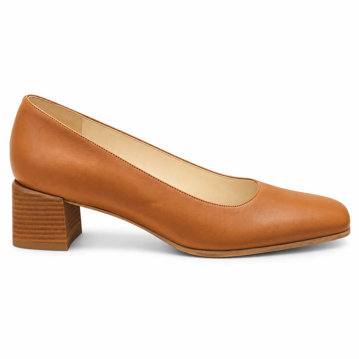 ECCO Pumps Med Blokhæl Brun - 39