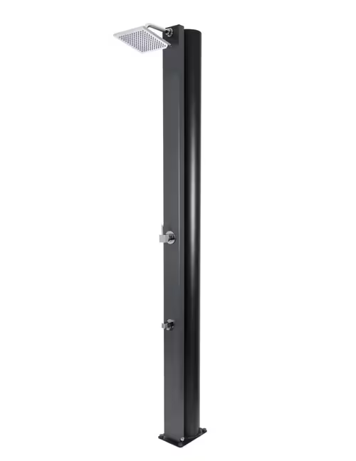 CRM SQUARE - Solbruser 40 liter - Antracit, Med fodvask