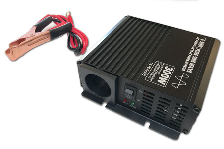 300W ren sinus inverter 12V til 230V