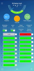 BMS'en overvåger aktivt batteriets tilstand og beskytter det mod overopladning, overudladning og kortslutning, mens bluetooth-funktionen giver dig nem kontrol og overvågning af batteriet via din smartphone.