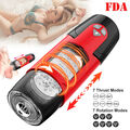 App-styret masturbator med rotation, vibration og aftagelig indersleeve