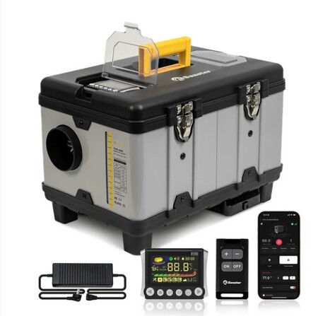 Sunster TB10 Upgrade 8kW ToolBox dieselfyr med Bluetooth