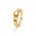 RUGBY ring in 14 karat gold | Danish design by Mads Z