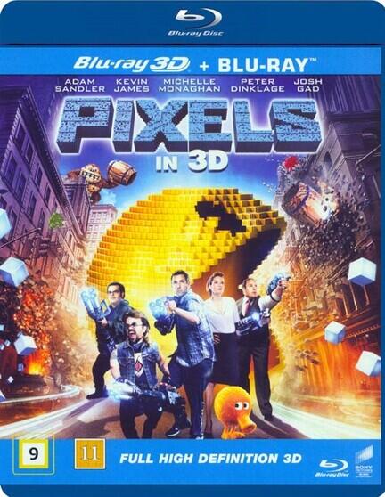Pixels, Bluray, Movie, Movie