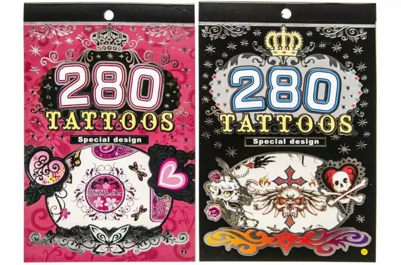 Set 280 Tatuajes Diseño Niños 1 Uni