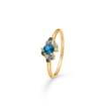 Four Seasons Winter Petite ring in 14-carat gold