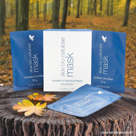 aloe bio-cellulose mask 3-stk. pak fra Forever Living