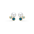 PEARL BLISS earrings in 14 karat gold | Danish design by Mads Z