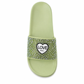 Rose Love Slide Slippers med Glitter og Komfort Look
