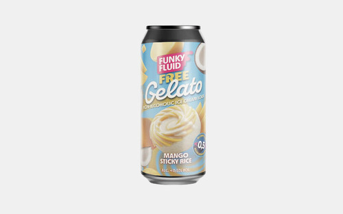 Free Gelato: Mango Sticky Rice - Alkoholfri Sour fra Funky Fluid