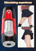 App-styret masturbator med rotation, vibration og aftagelig indersleeve