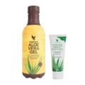 Forever Bright Toothgel - Aloe vera tandpasta - og Forever Aloe Vera Gel drik