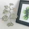 træ metal brugskunst bonsai