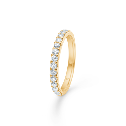 OPHELIA diamond ring in 14 karat gold | Danish design by Mads Z