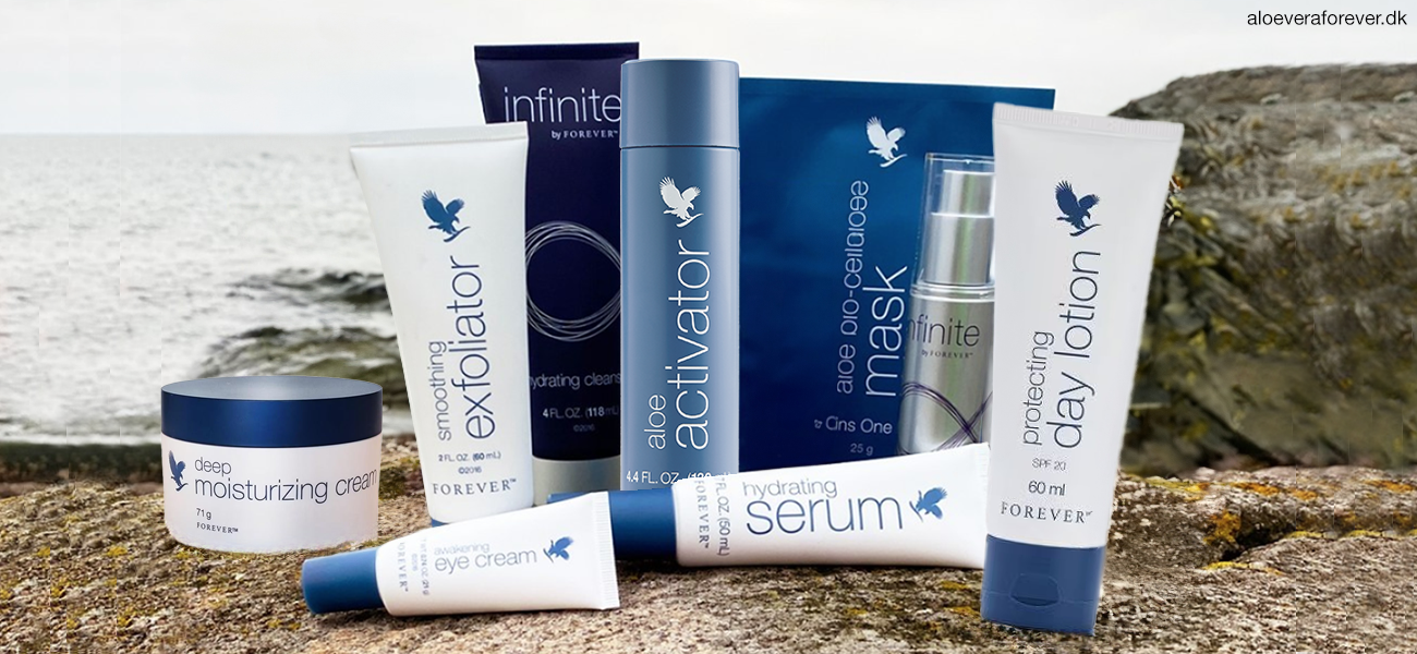 Forever Living ansigtsplejeprodukter