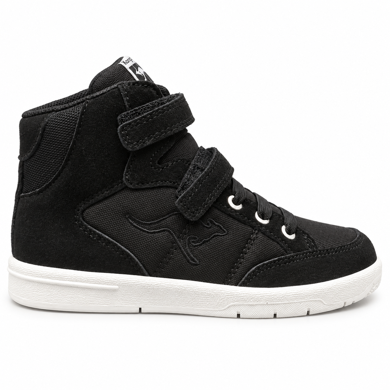 KangaROOS Slim Basket Sort Børnesneaker - 34