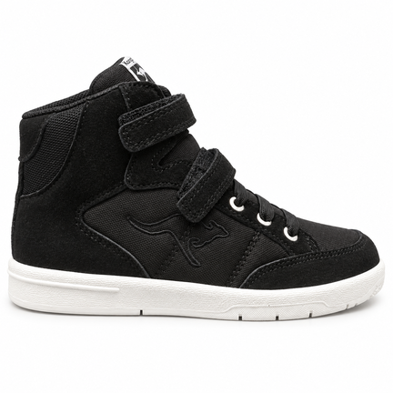 KangaROOS Slim Basket Sort Børnesneaker