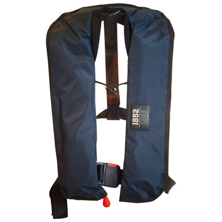 1852 Classic automatisk redningsvest navy