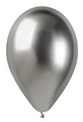 Chrome sølv ballon helium