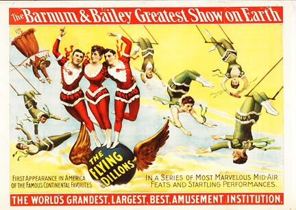 fotomester circus cirkus plakat barnum and Bailey
