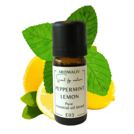 Peppermint Lemon æterisk olie Aromaliv