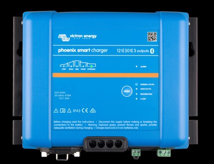 Phoenix Smart IP43 Charger 12v/30a 120/240V